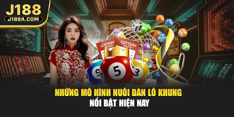 Những mô hình nuôi dàn lô khung nổi bật hiện nay